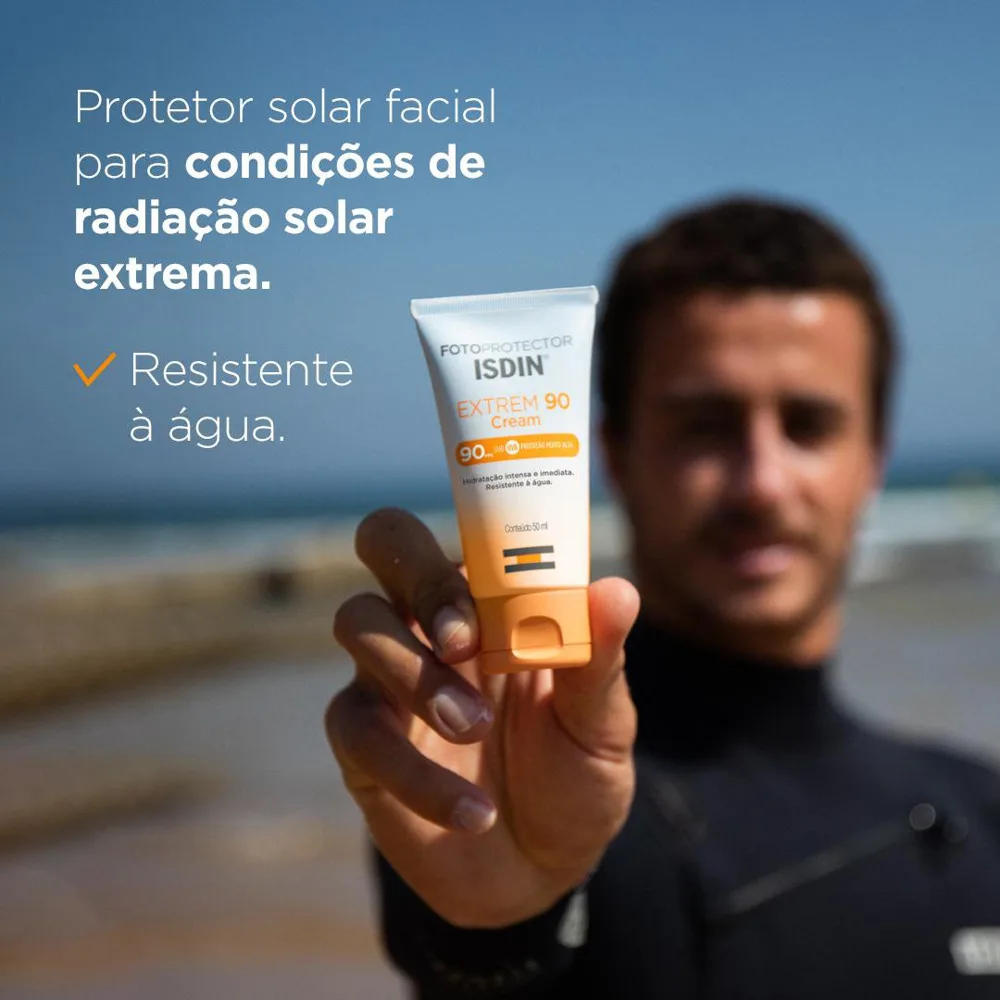 Protetor Solar Facial ISDIN Extrem 90 Cream FPS90 50ml