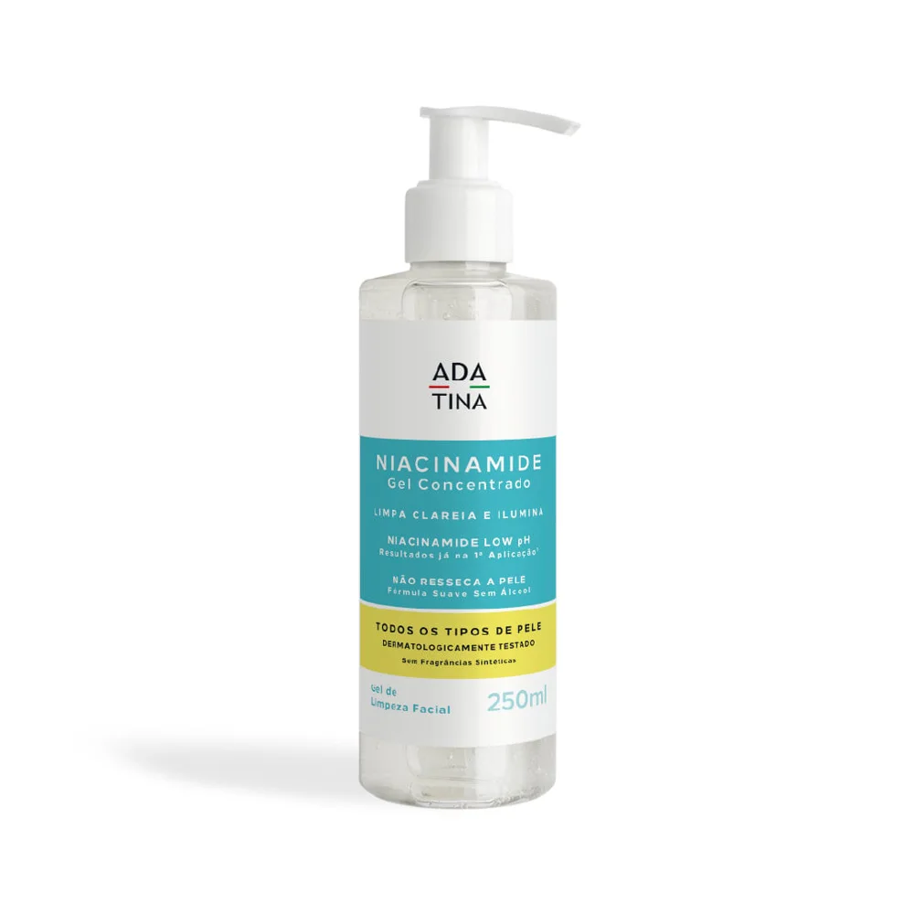 Gel de Limpeza Facial Clareador Ada Tina Niacinamide 250ml