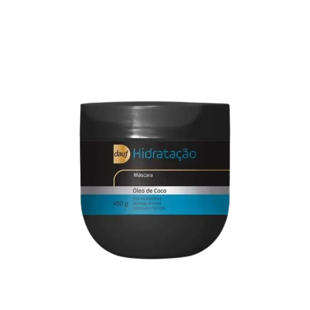 Máscara De tratamento Capilar Dauf hidratação Óleo de Coco 450g