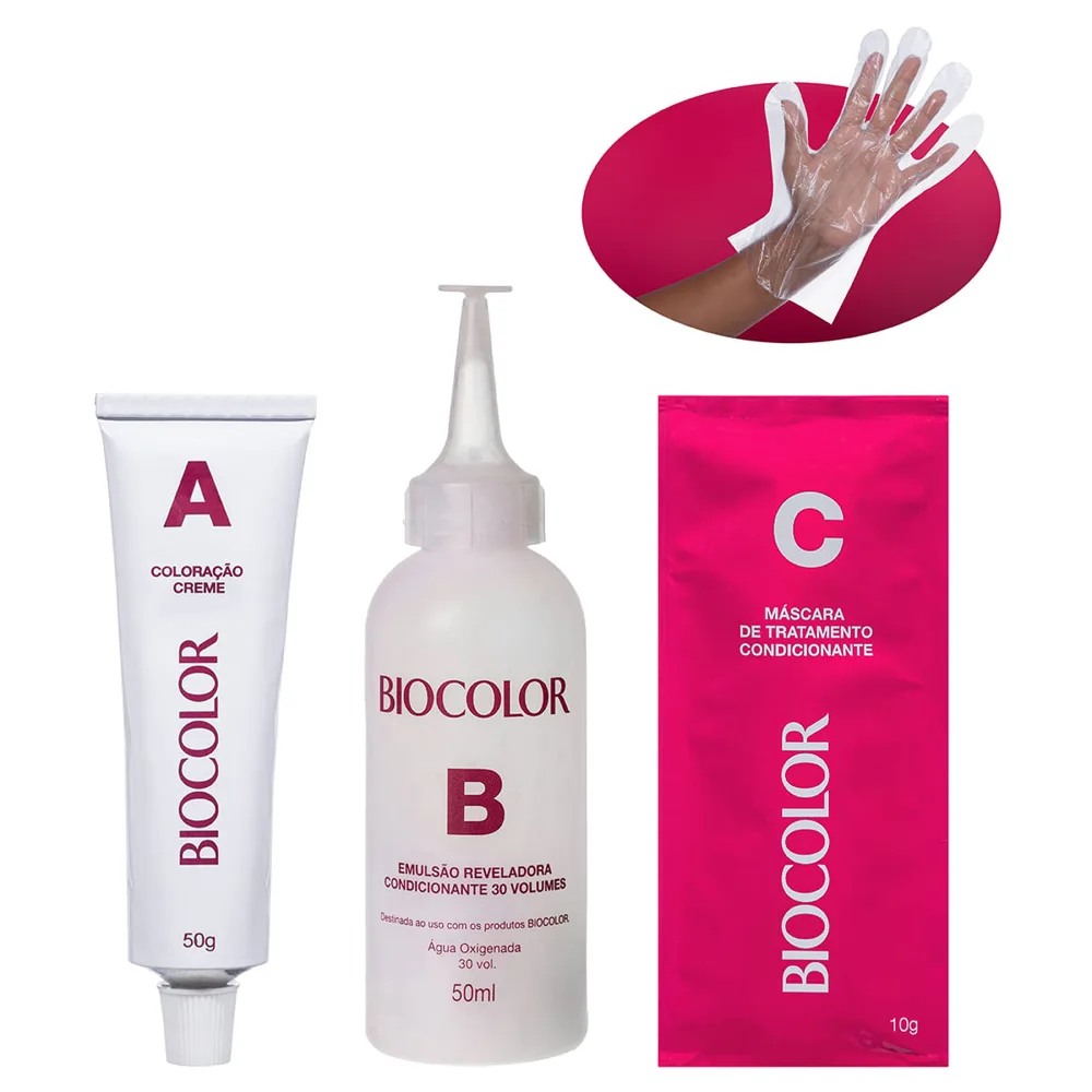Tintura Biocolor Mini Marrom Escuro Da Moda 4.7