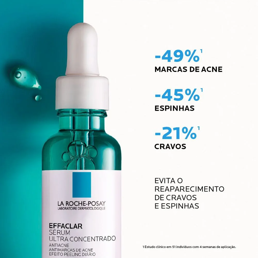 Sérum Ultra Concentrado Antiacne La Roche-Posay Effaclar 30ml