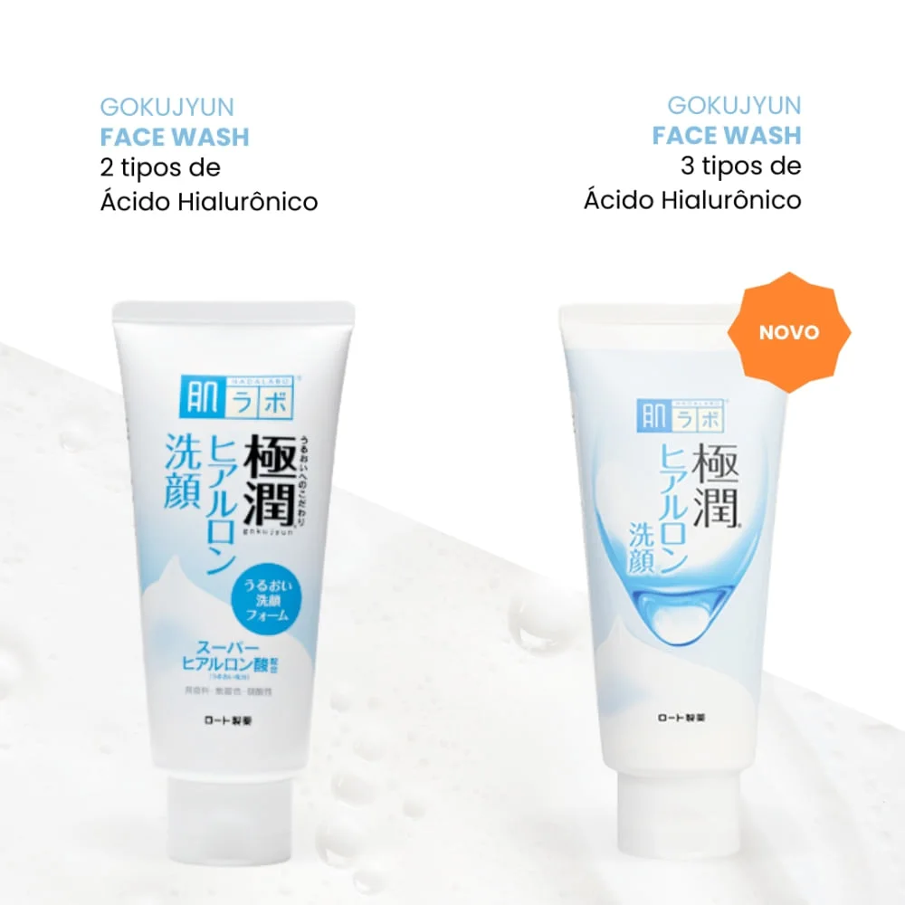 Sabonete Facial Hada Labo Gokujyun Hidratante 100g
