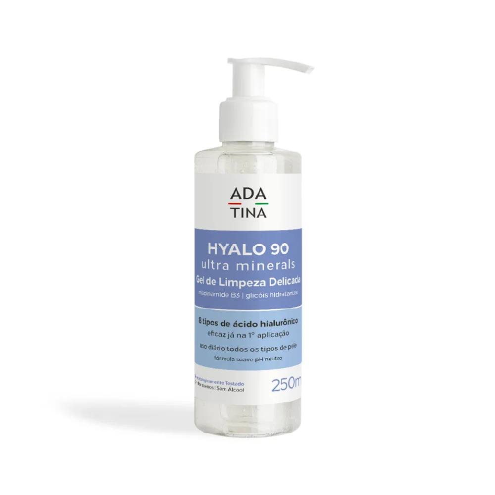 Gel de Limpeza Facial Hidratante Ada Tina Hyalo 90 250ml