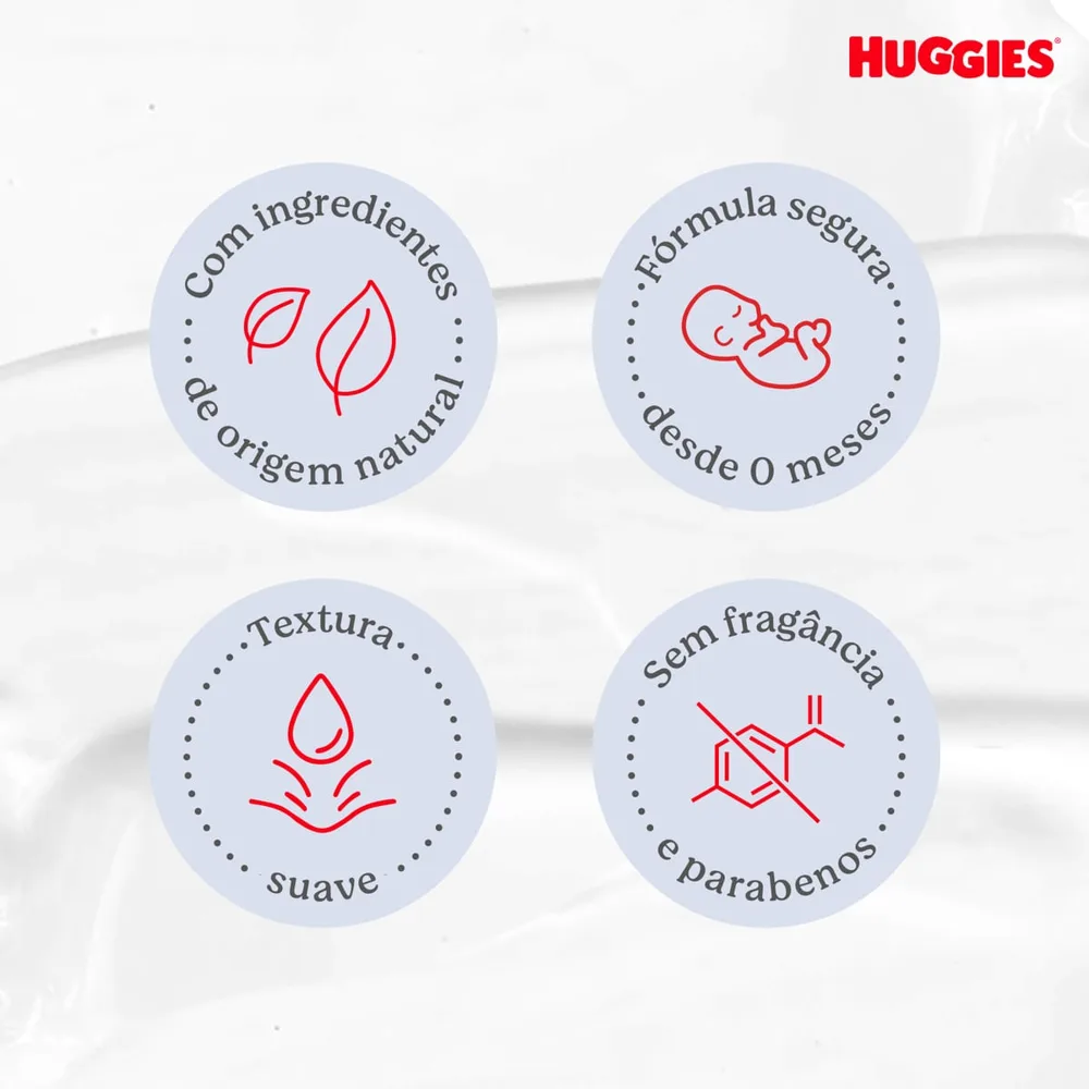 Creme de Assaduras Huggies Puro e Natural 80g