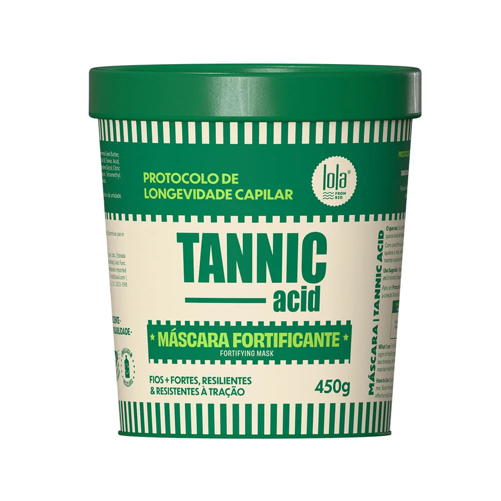 Lola From Rio - Tannic - Máscara Capilar - 450g