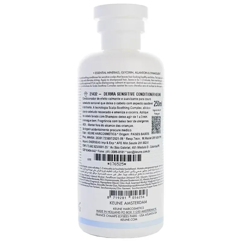 Condicionador Care Derma Sensitive Keune 250ml