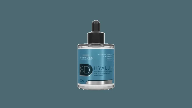 Sérum Facial Profuse 8D Hyalu+ Fortalecedor com Ácido Hialurônico 30ml