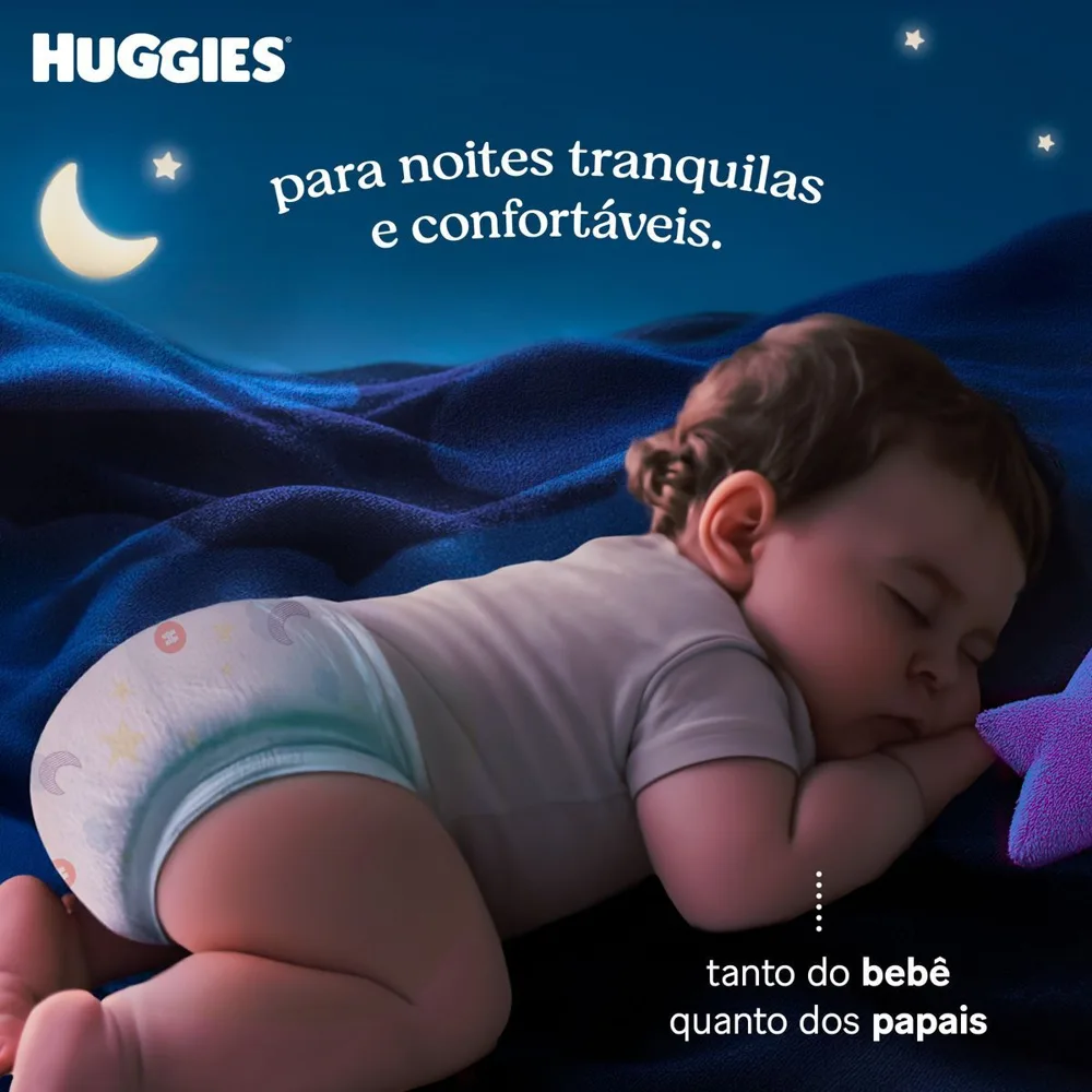 Fralda Descartável Infantil Pants Huggies Soninho Perfeito Xxxg 22 Unidades