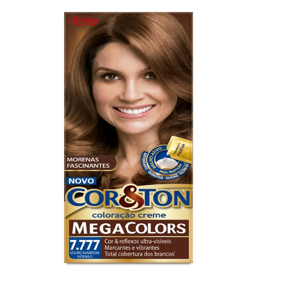 Tintura Cor&ton Mega Colors Marron Intenso 7.777