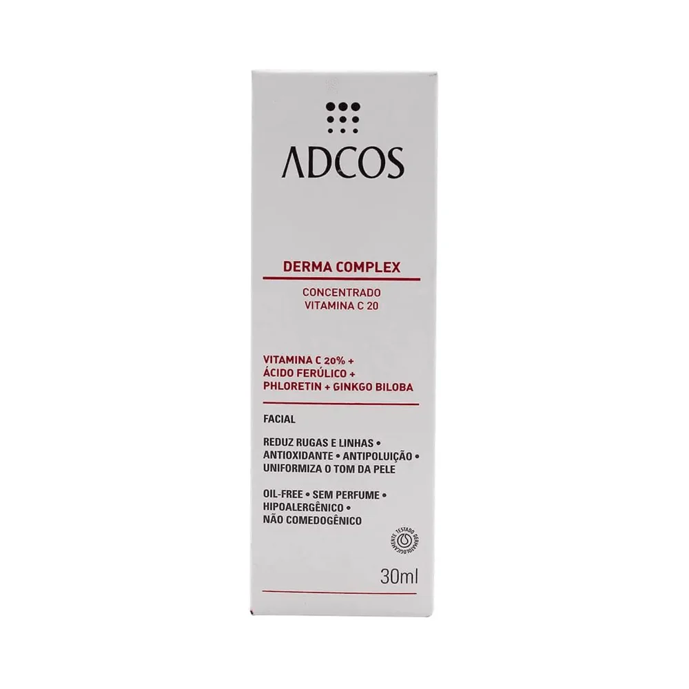 Sérum Adcos Derma Complex Concentrado com Vitamina C 20 30ml