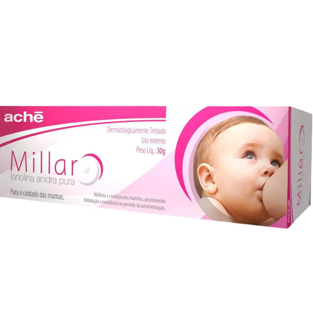 Creme Hidratante para os Seios Millar com Lanolina Pura 30g