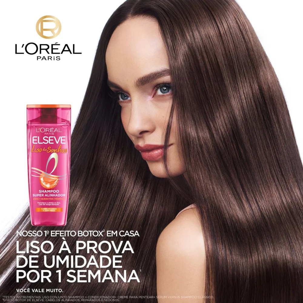 Shampoo Elseve Liso dos Sonhos Super Alinhador 400ml