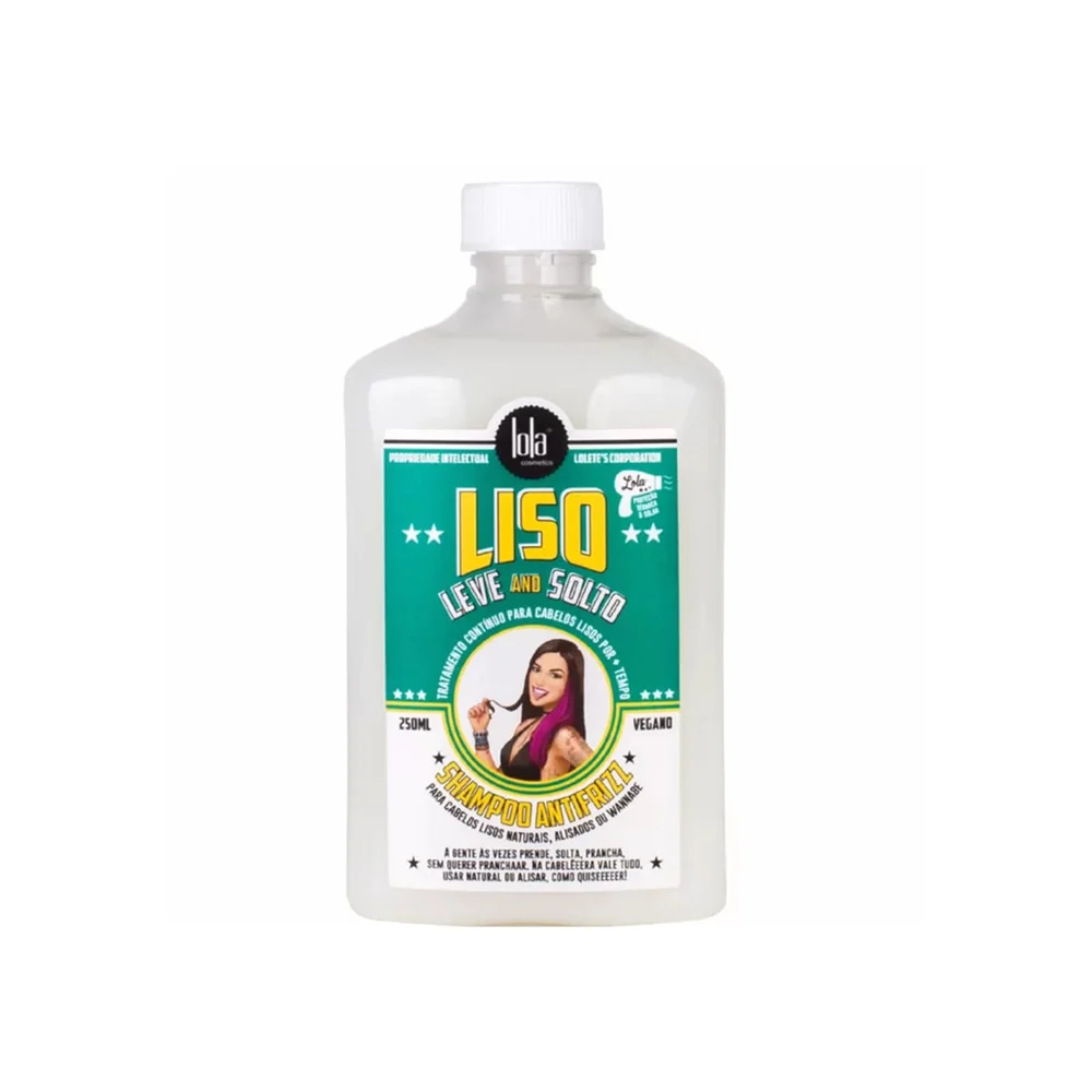Shampoo Lola Liso, Leve e Solto Anti Frizz 250ml