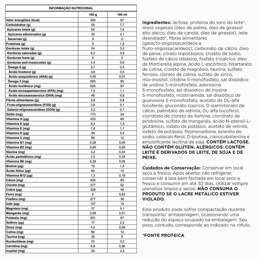 Fórmula Infantil Aptamil 1 Premium De 0 A 6 Meses 800g