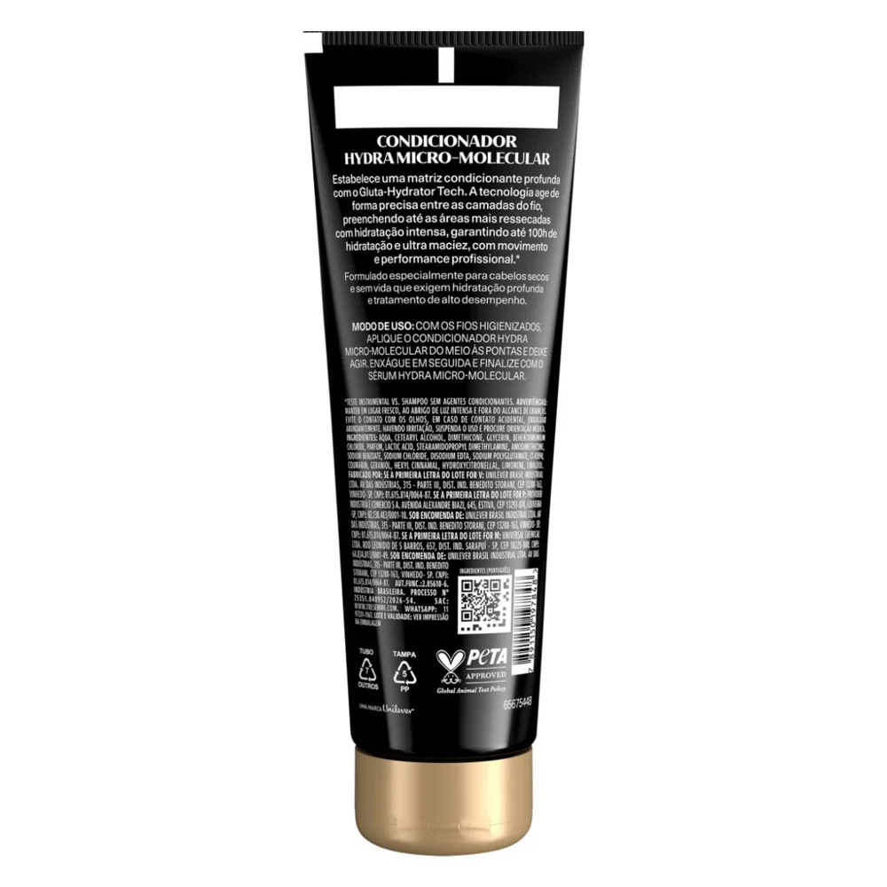 Condicionador Tresemmé Hydra Micro Molecular 250ml