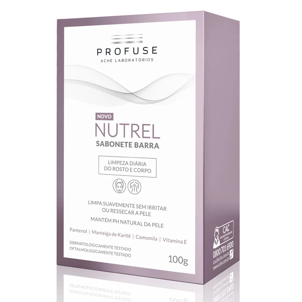 Sabonete em Barra Facial Profuse Nutrel 100g