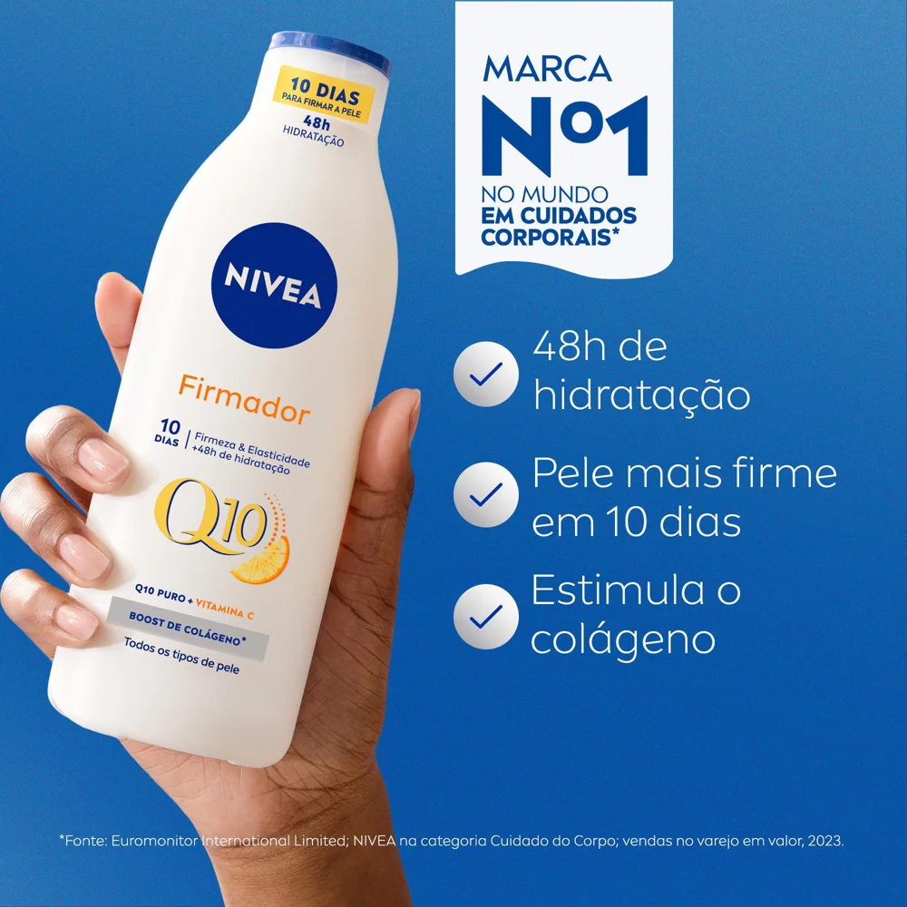 Loção Corporal Nivea Q10 Firmador com Vitamina C 200ml