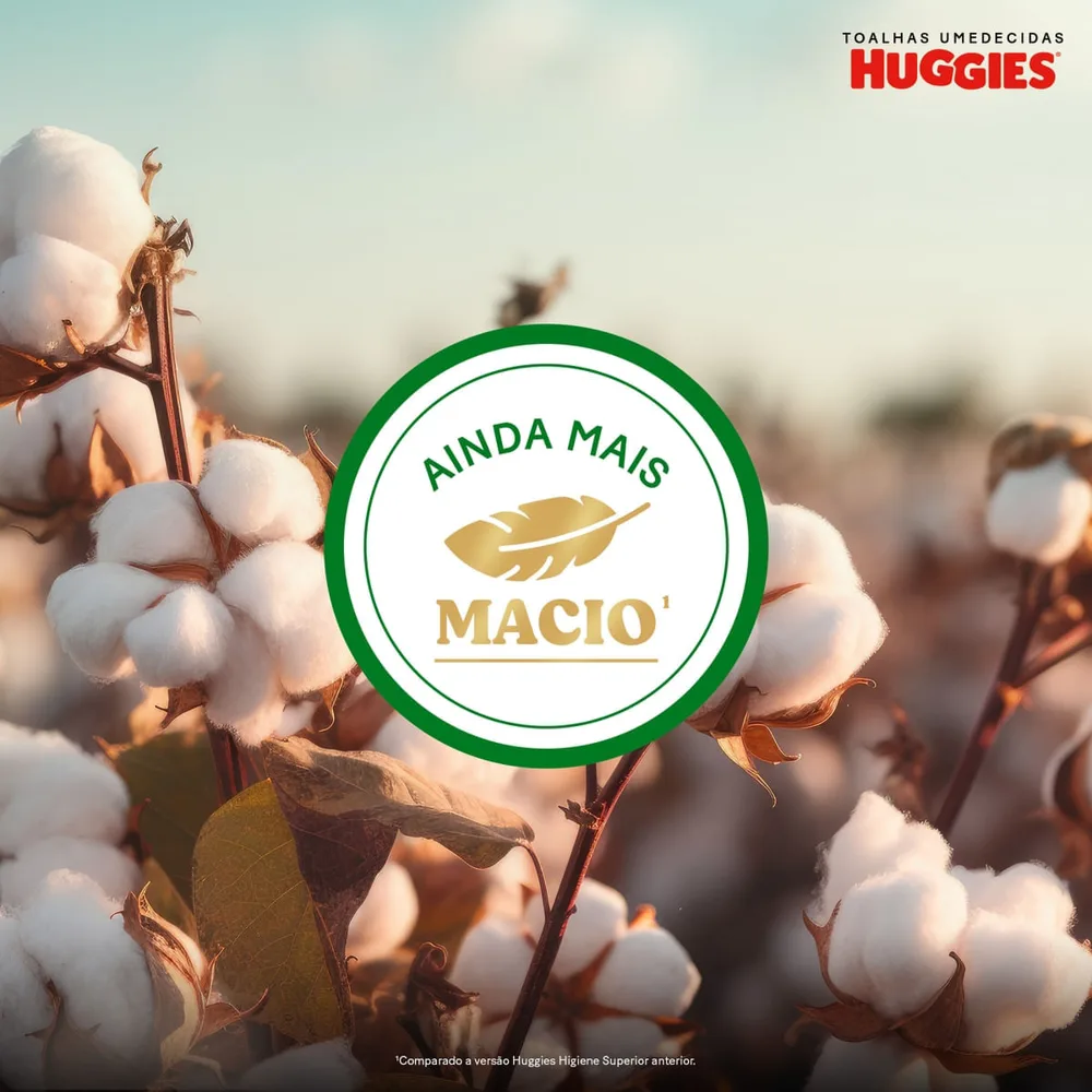 Lenços Umedecidos Huggies Max Clean Higiene Superior Limpam 2x Mais 96 Unidades