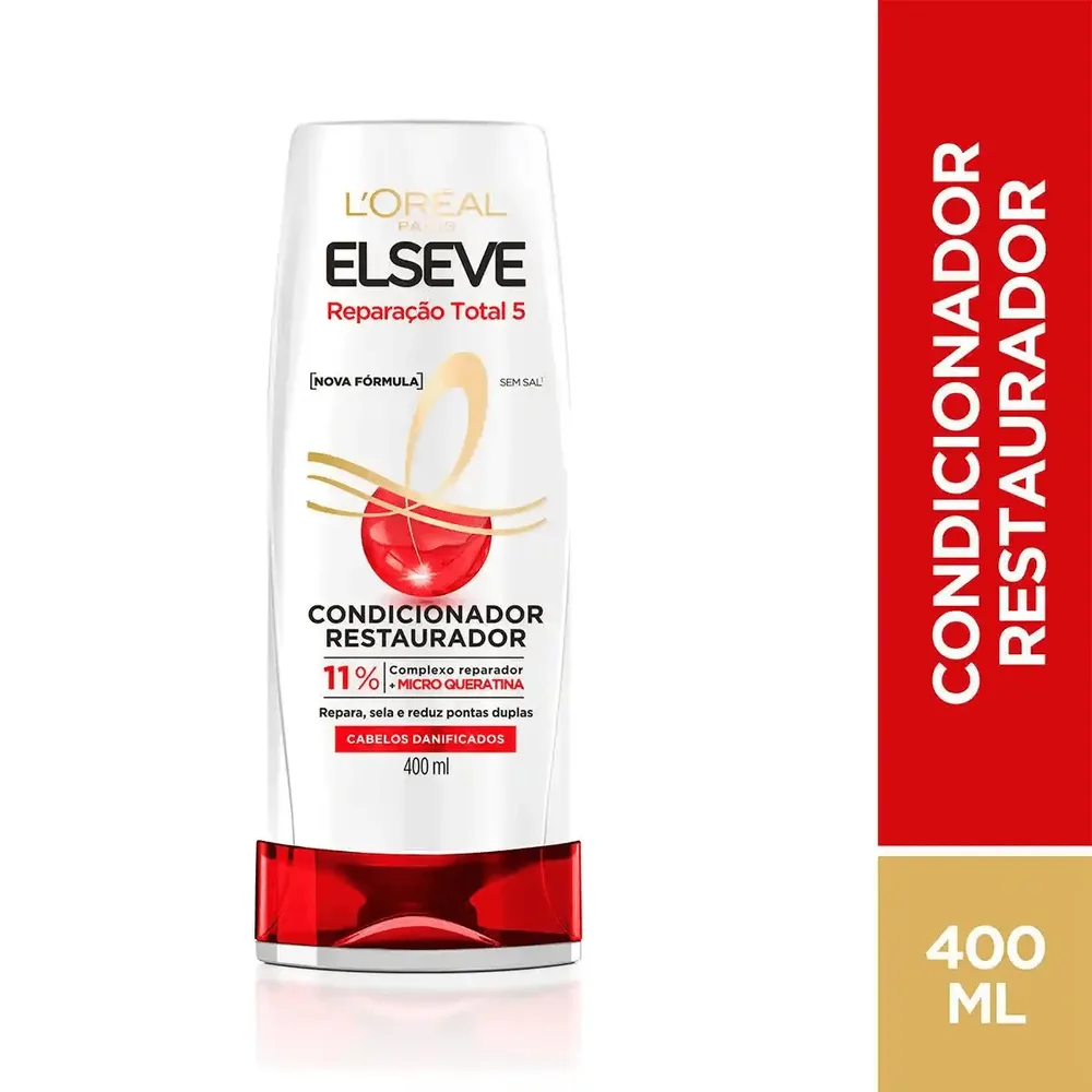Condicionador Elseve Reparação Total 5 Extra Profundo 400ml