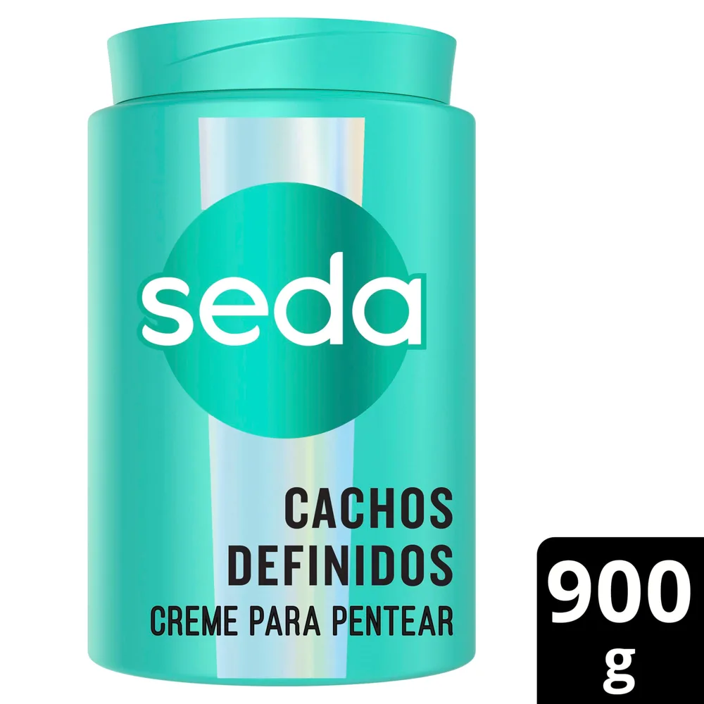 Creme Para Pentear Seda Cachos Definidos 900g
