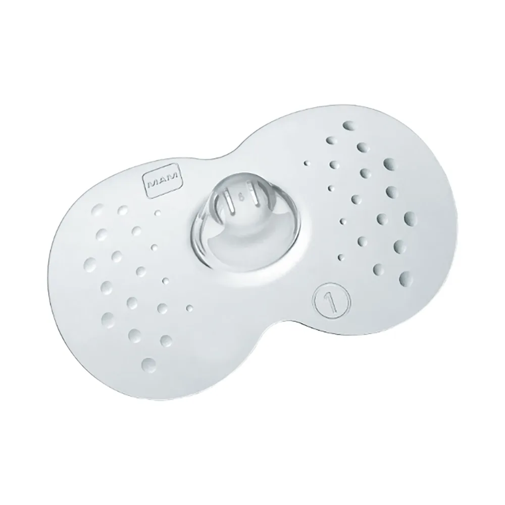 Protetor de Mamilo MAM Nipple Shields Pequeno Tamanho 1 2 Unidades + Estojo