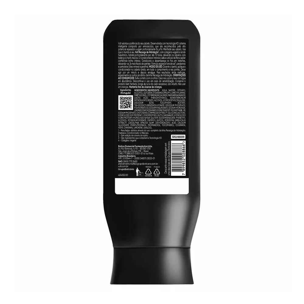 Condicionador Vult Recarga de Hidratação 325ml
