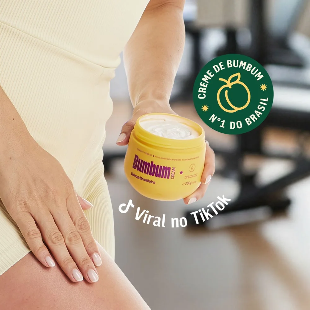 Hidratante Corporal Beleza Brasileira Bumbum Cream 200g