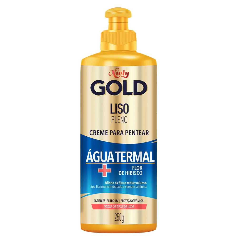 Creme de Pentear Niely Gold Liso Prolongado 250g