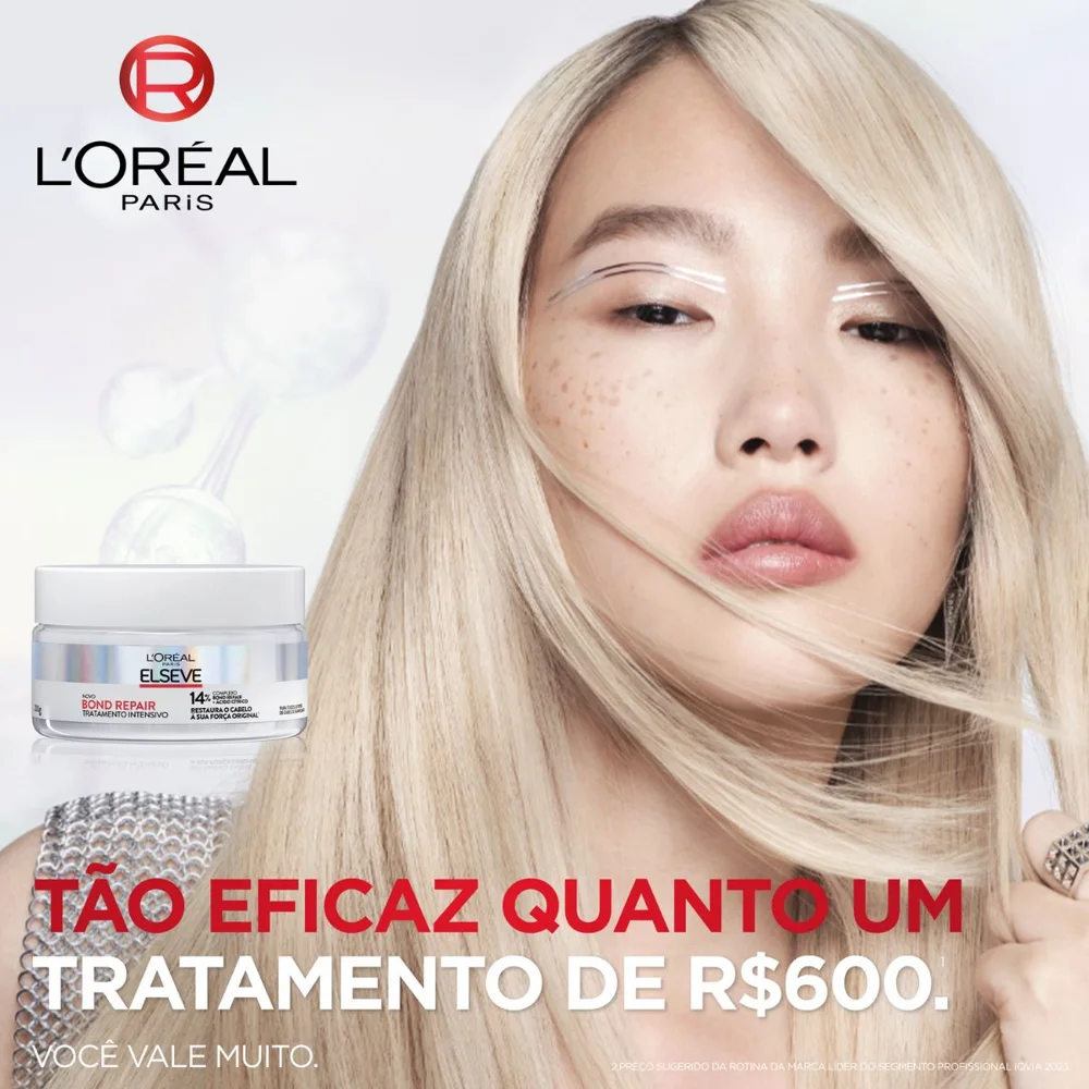 Creme de Tratamento Capilar Elseve Bond Repair Reparação Intensiva 200g