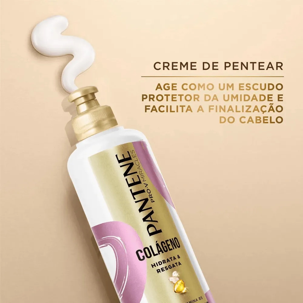 Creme de Pentear Pantene Pro-V Colágeno Hidrata & Resgata 240g