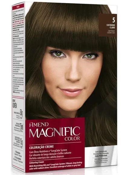 Tinta De Cabelo Amend Magnific 50 Castanho Claro