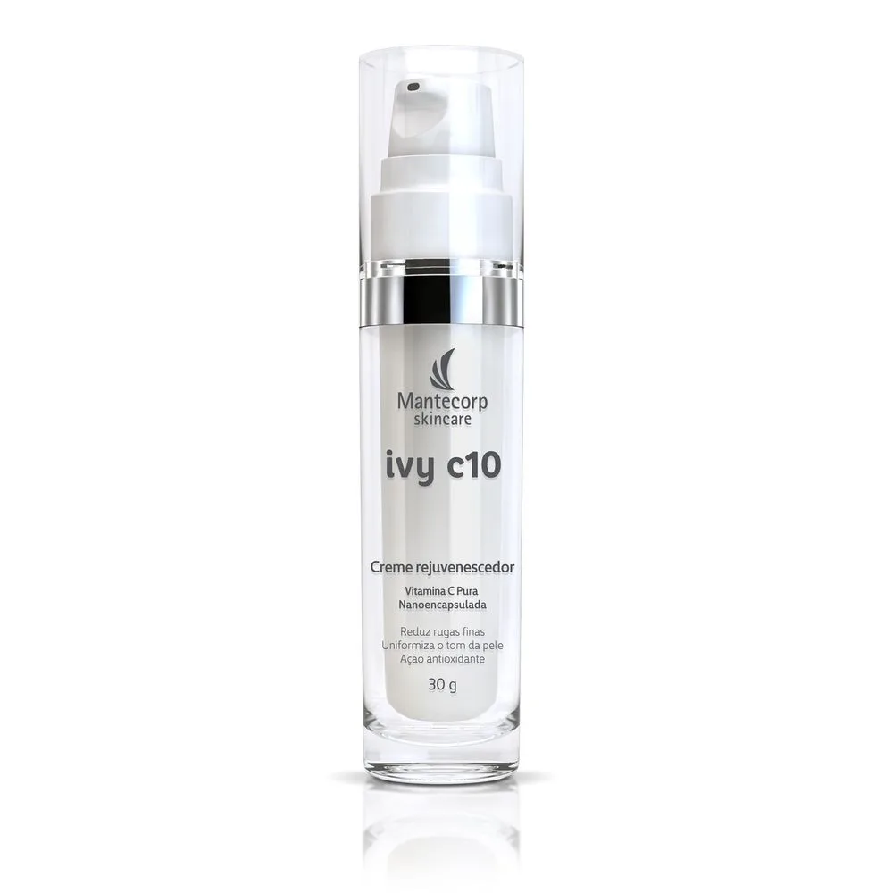 Creme Rejuvenescedor Mantecorp Ivy C10 Vitamina C Pura  30g