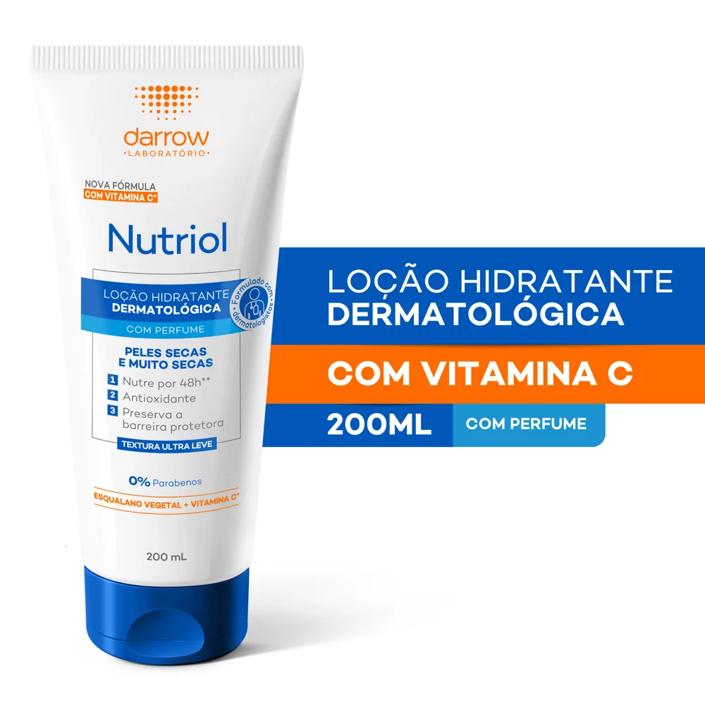 Loção Corporal Darrow Nutriol Hidratante com Perfume 200ml