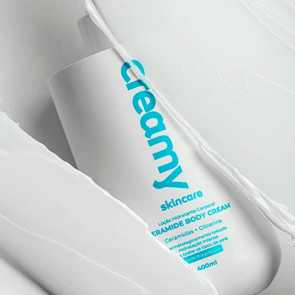 Loção Hidratante Ceramide Body Cream Sem Fragrância 400ml