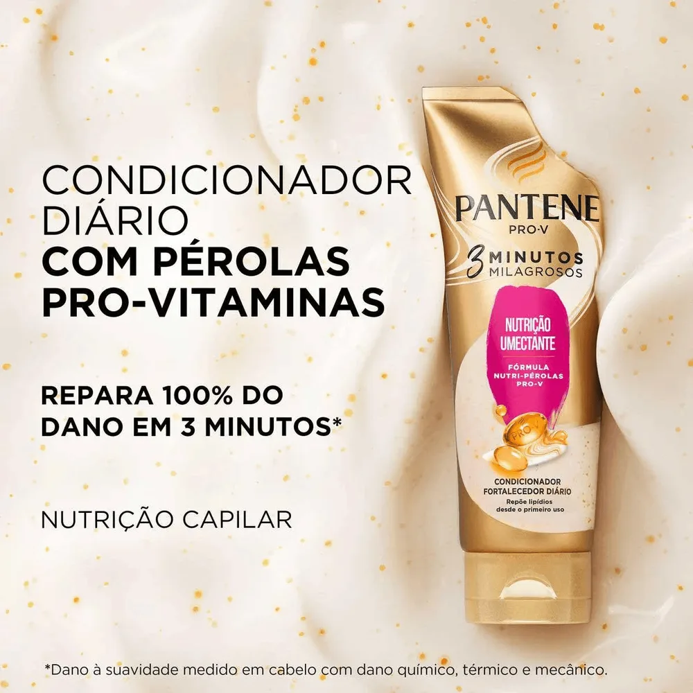Condicionador Pantene Pro-V 3 Minutos Milagrosos Liso Extremo 170ml