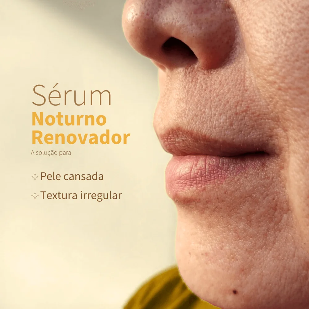 Kit 4 Sérum Noturno Ácido Glicólico