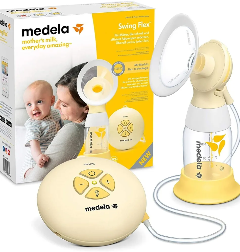 Bomba de Tirar Leite Medela Swing Flex Elétrica 1 Unidade