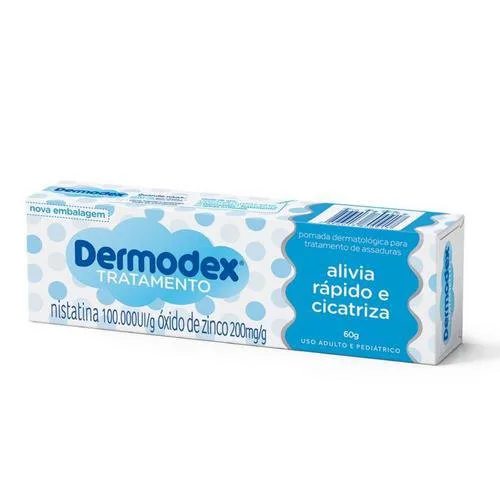 Dermodex Tratamento 100.000 U.I./g + 200 mg/g Pomada para Assadura 60g