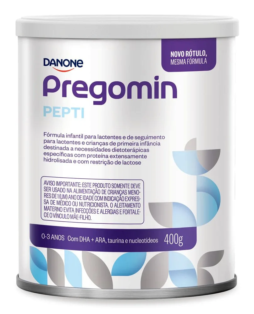 Fórmula Infantil Pregomin Pepti Hipoalergênica 400g
