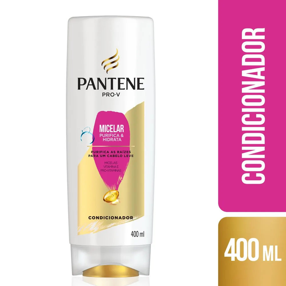 Condicionador Pantene Pro-V Micelar Purifica & Hidrata 400ml