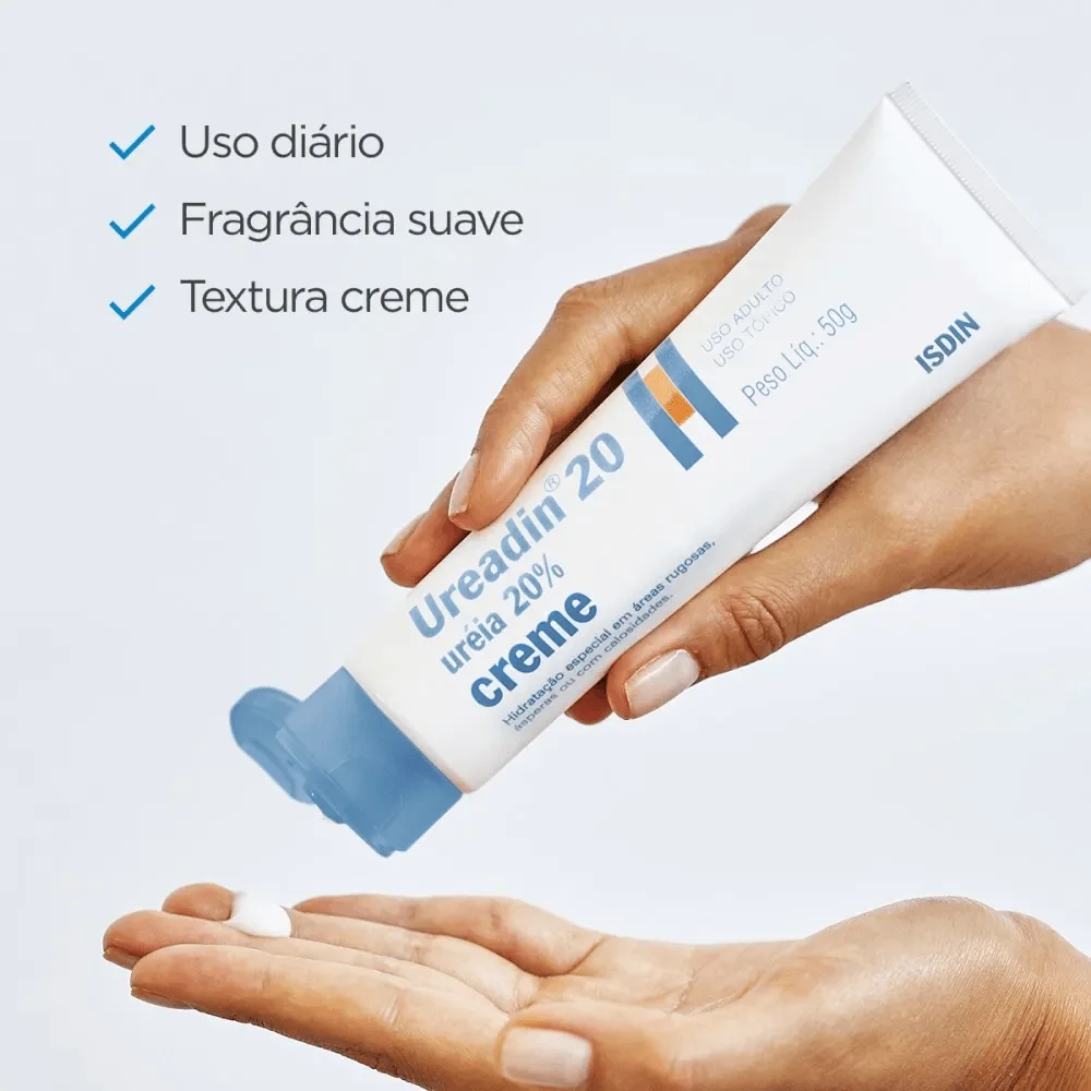 Creme Ureadin 20 Isdin Hidratante Para Áreas Secas 50g