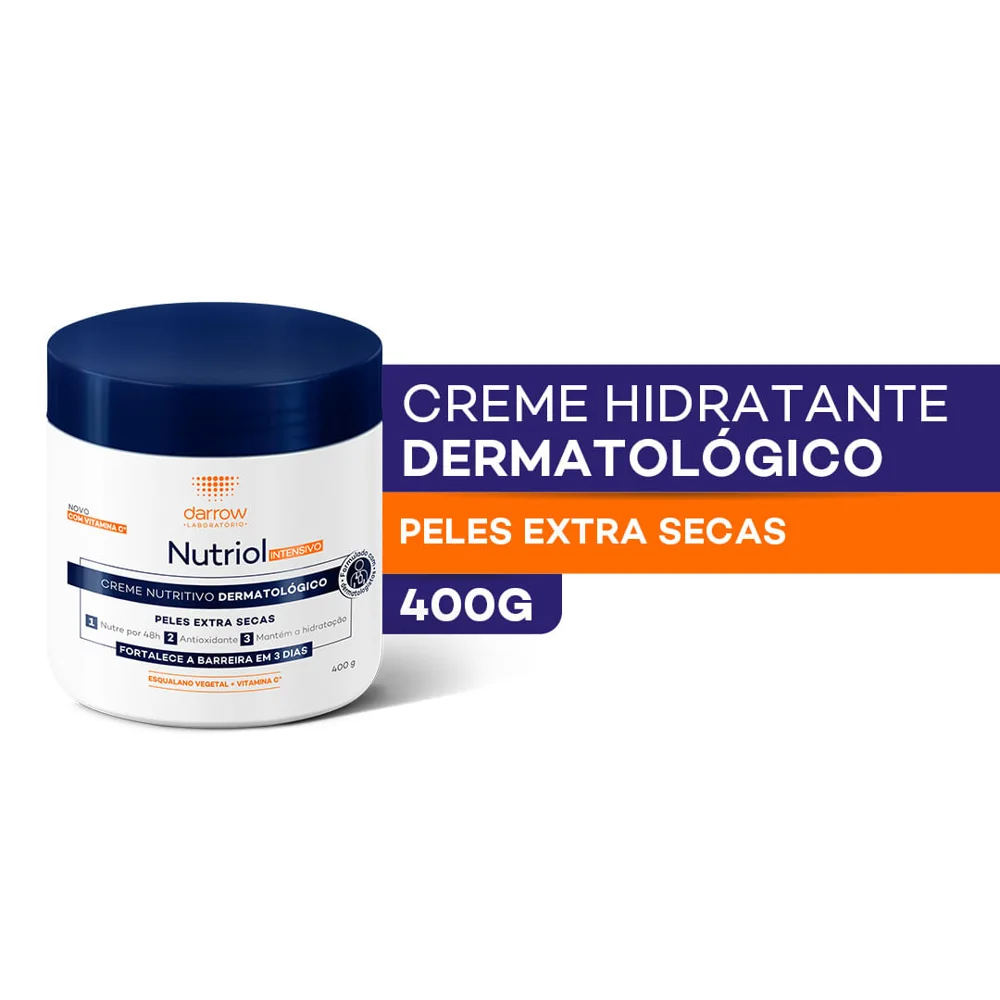 Creme Corporal Darrow Nutriol Nutritivo Intensivo 400g