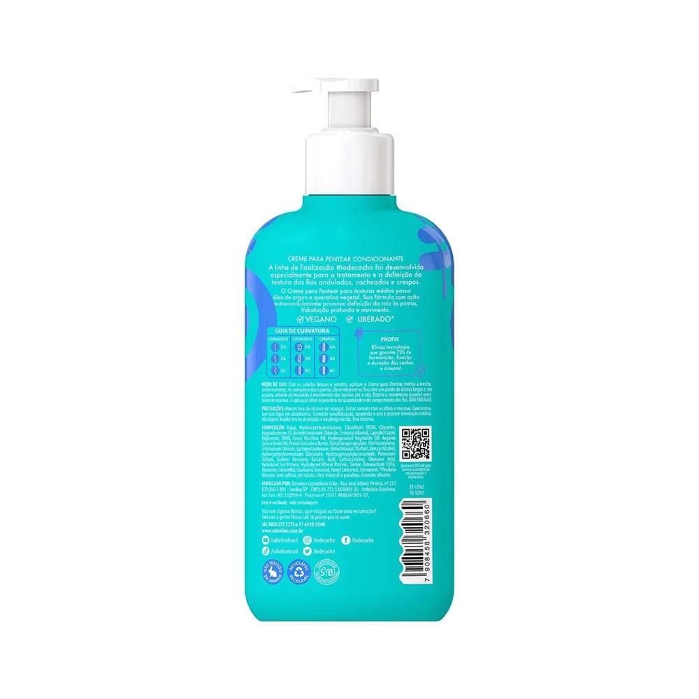 Creme de Pentear Salon Line #todecacho Crespo Divino 300ml