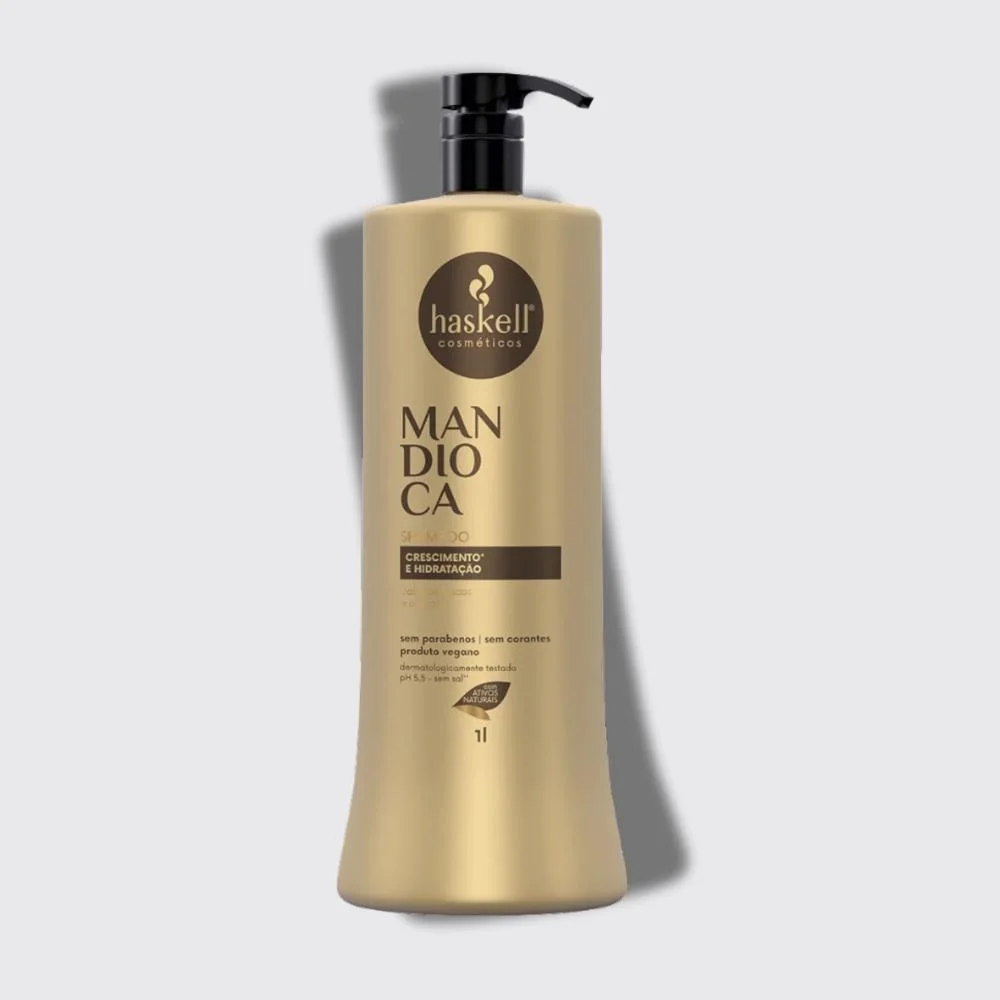 Haskell - Shampoo Mandioca Força e Crescimento 1000ml