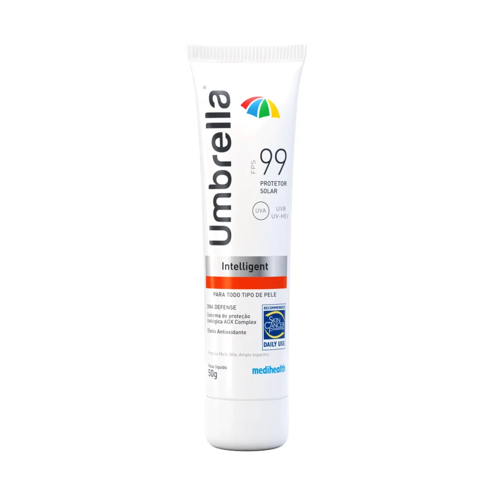 Protetor Solar Facial Umbrella Intelligent FPS99+ Antioxidante 50g