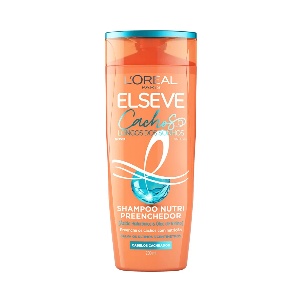 Shampoo Elseve Cachos Longos dos Sonhos Nutri Preenchedor 200ml