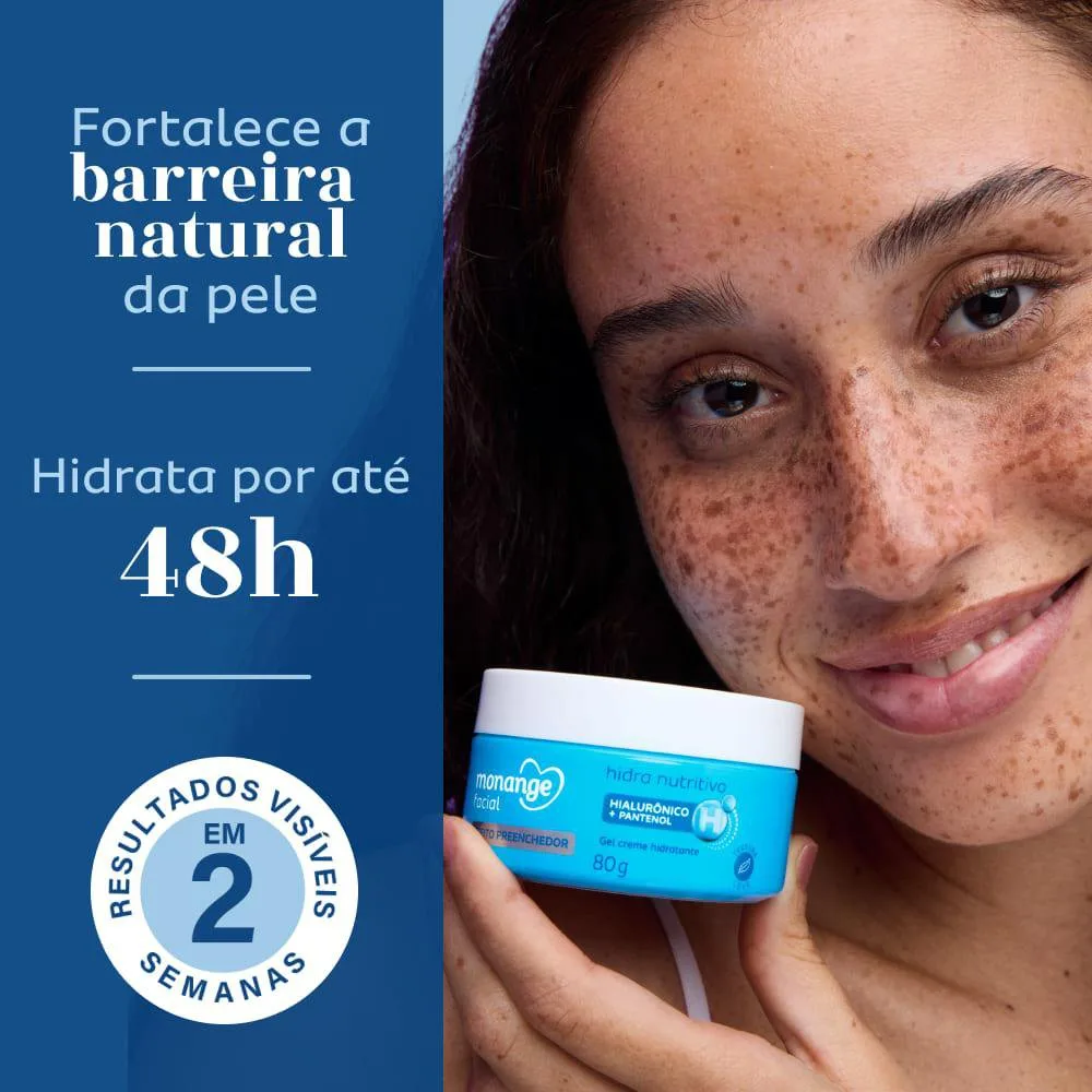 Creme Facial Monange Hidra Nutritivo 80g
