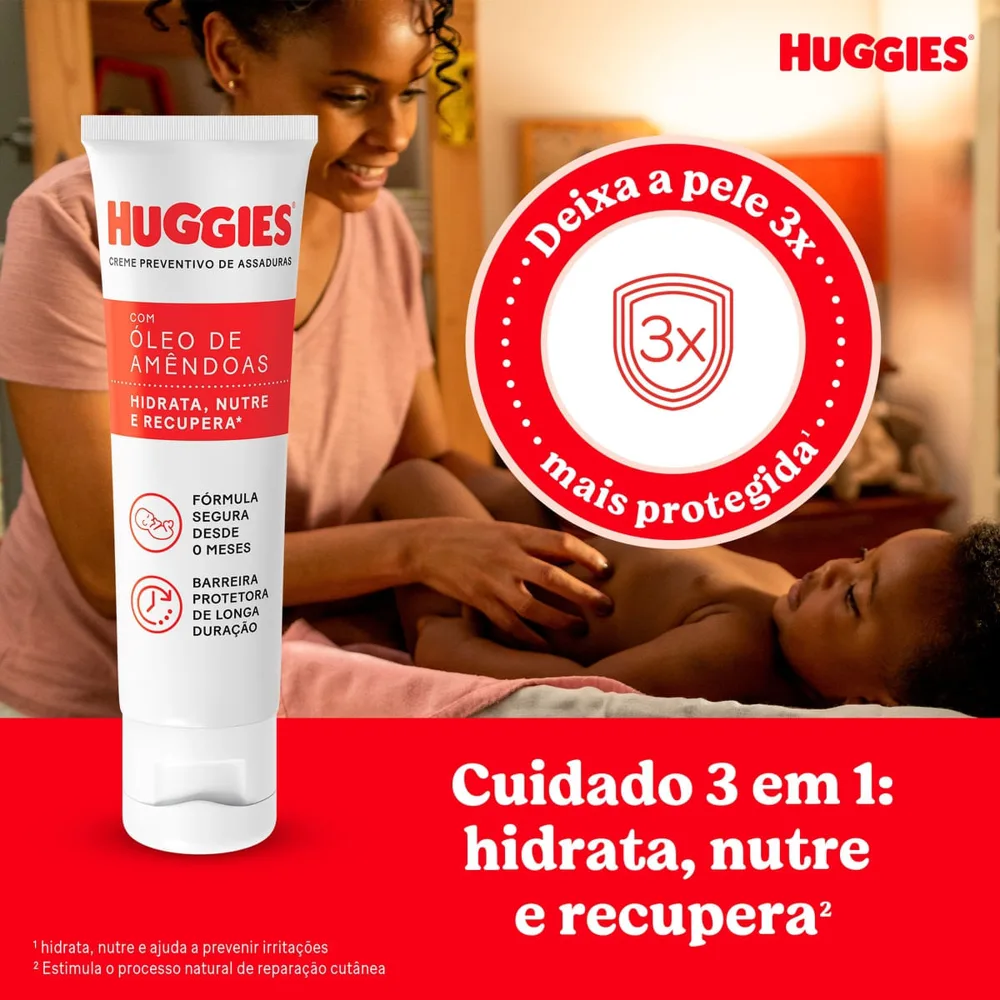 Creme Preventivo de Assaduras Huggies Pele Protegida 30g