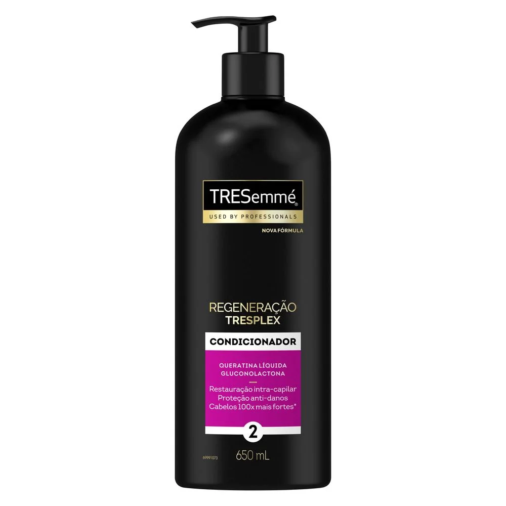 Condicionador TRESemmé TRESplex Regeneração Queratina e Gluconolactona 650ml