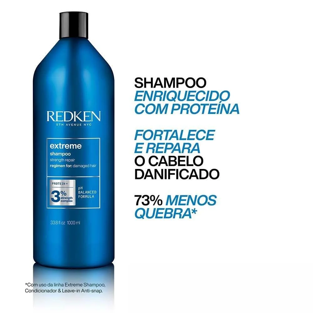 Redken - Extreme Shampoo + Condicionador - Kit Capilar - 1L